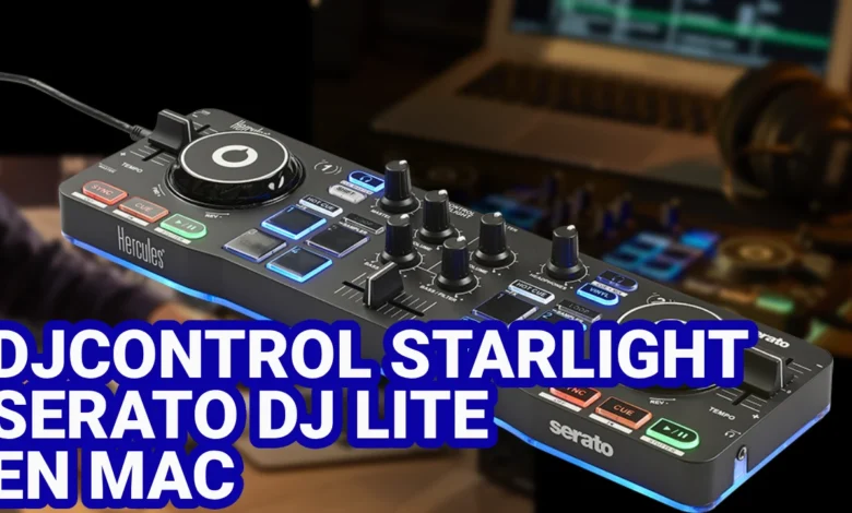 Hercules DJControl Starlight en MacOS con Serato DJ Lite