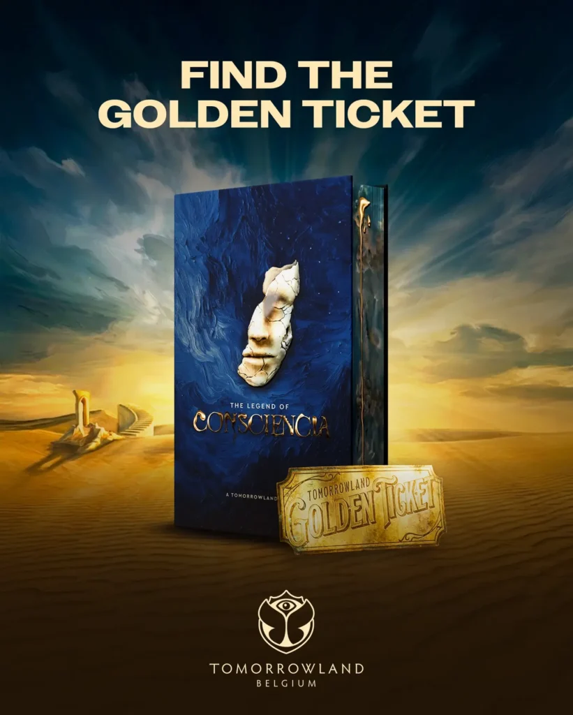 golden ticket de Tomorrowland 2026