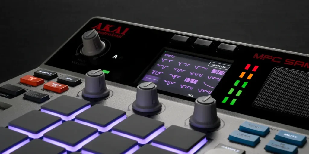 Akai MPC Sample de cerca