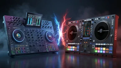 Denon DJ Prime 4+ Vs Rane System One